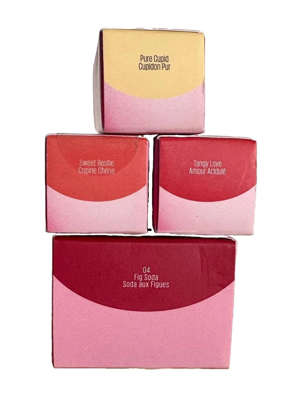 KAJA 4pc Lip Set LOVE BLUR Semi-Matte Balm JELLY CHARM Cheek Stain Color KOREA
